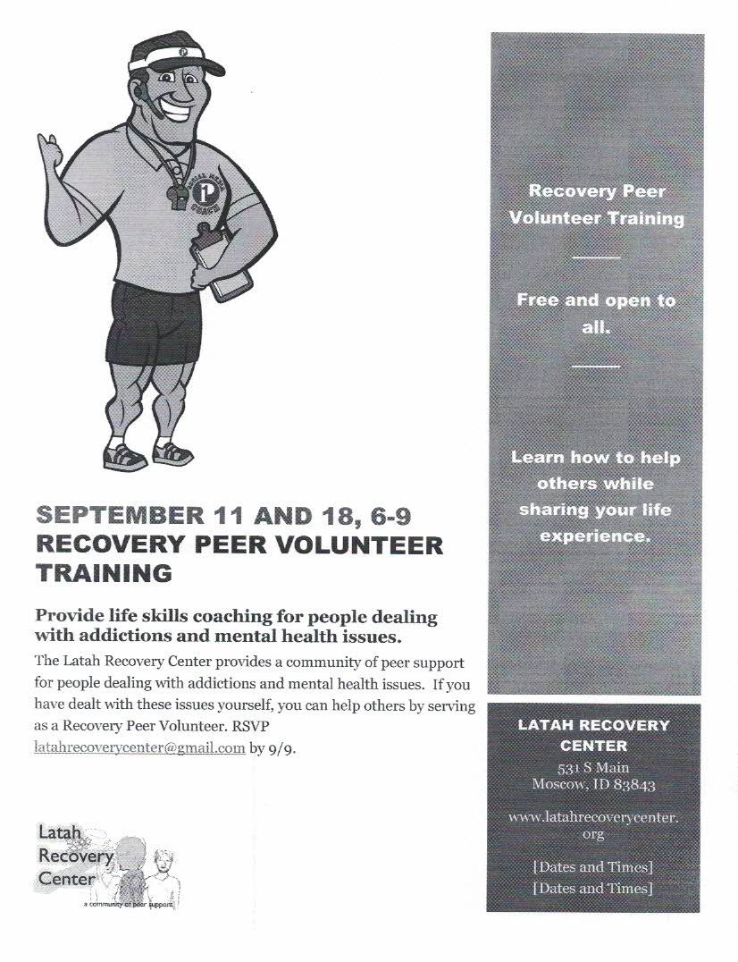 Recovery Peer Volunteer Training